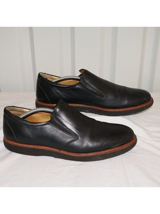 Samuel Hubbard Men\'s Frequent Traveler Loafer Black Leather Size 13 Leather main image 6